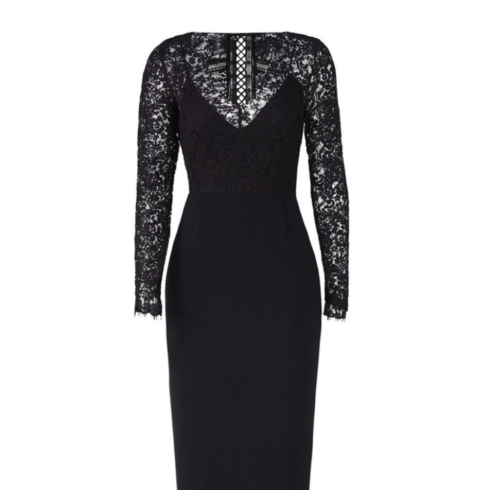 #allende #midi #lace dress